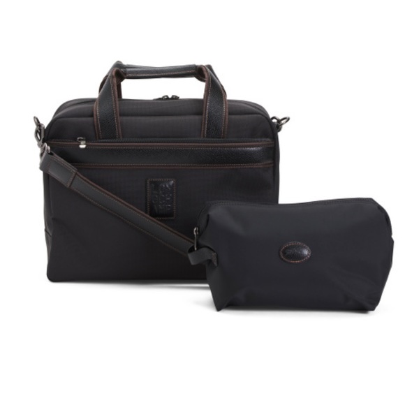 LONGCHAMP
Boxford Canvas Travel Bag With Leather Trim And Detachable Strap - Picture 5 of 5